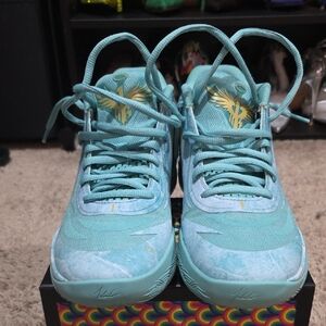 Men Teal Athletic Shoes